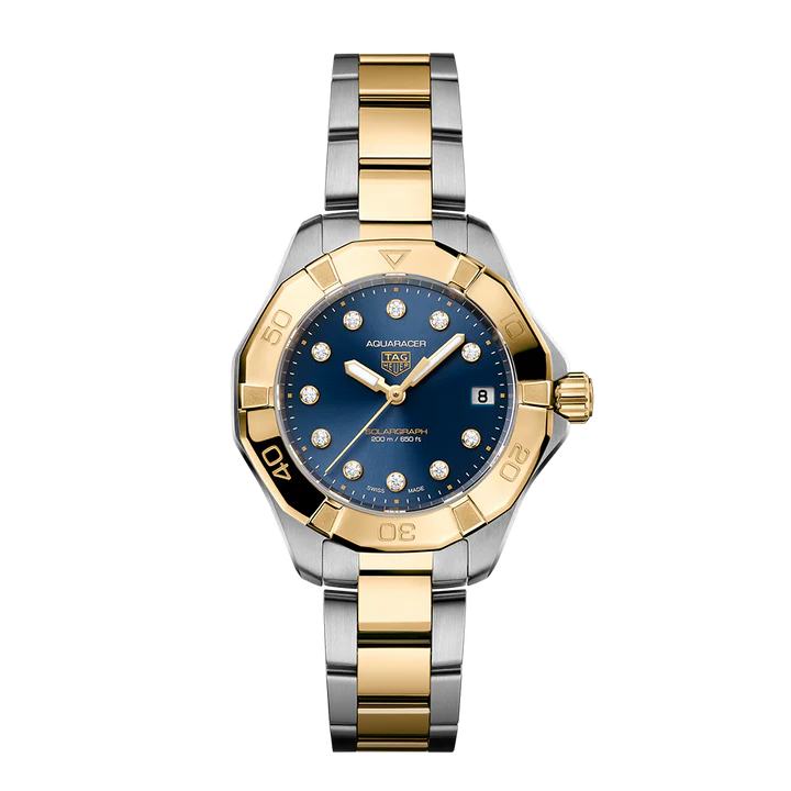 【7A Quality】TAG Heuer Aquaracer Professional 200 Solargraph Solar Quartz 34mm WBP1323.BB0004
