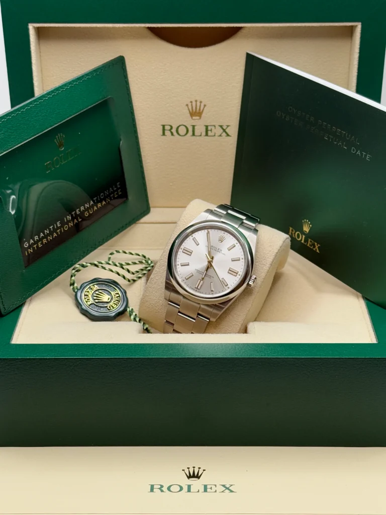 RLX Oyster Perpetual 36mm 126000-0001 Silver Dial Oyster Bracelet