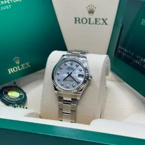 RLX Datejust m278274-0005/0006 31mm Mother-of-Pearl 31mm Dial Oyster Watch