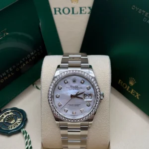 RLX Datejust 36mm 126284 Mother-of-Pearl Dial Oyster Bracelet