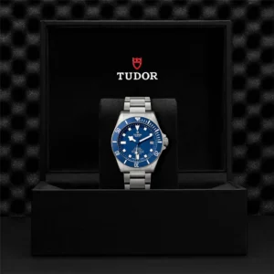 【7A Quality】TUDOR Pelagos 42mm Blue Dial & Ceramic Bezel Men's Titanium Automatic Watch M25600TB-0001