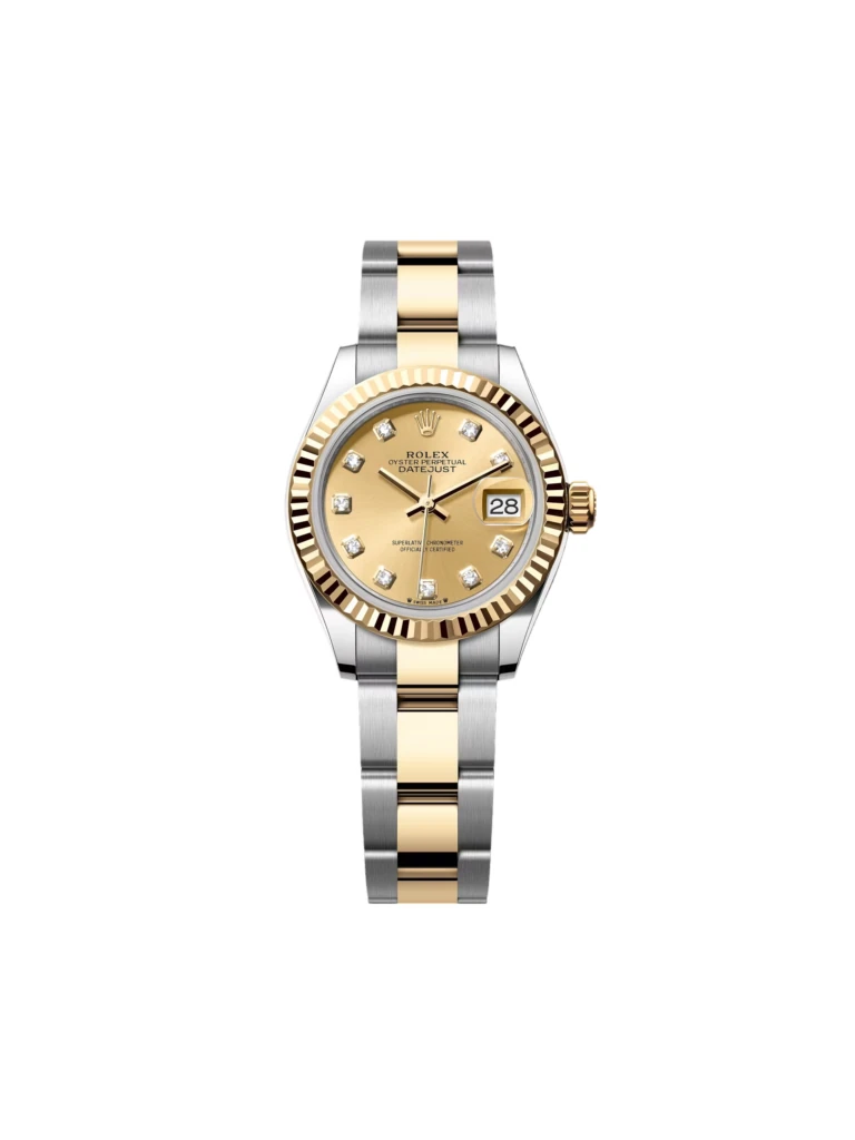RLX Lady-Datejust 31mm 279173 Champagne Diamond Dial Oyster Bracelet