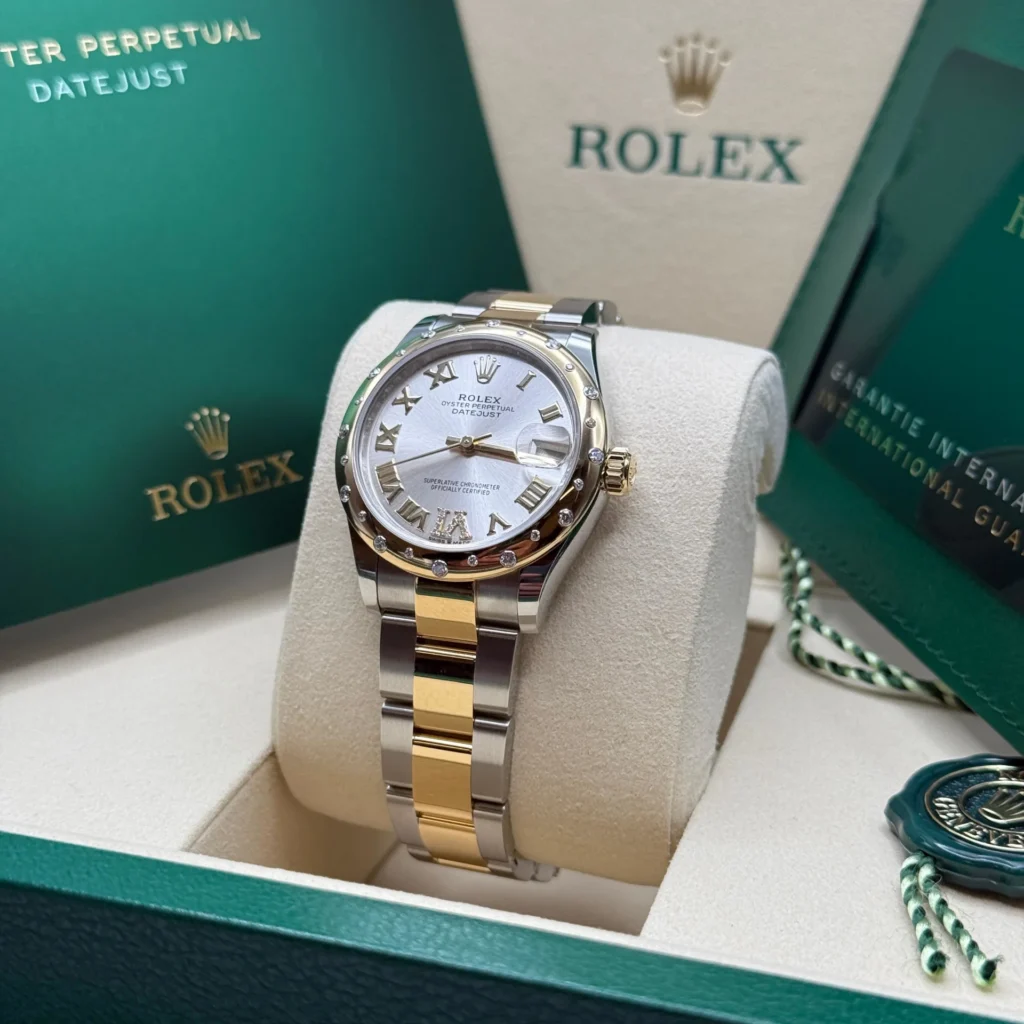 RLX Datejust m278343-0003/0004 Silver Dial Yellow Rolesor Oyster Watch