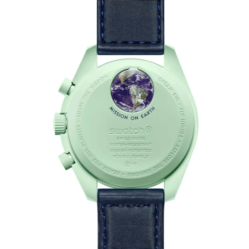 Swatch x Omega SO33G100 Bioceramic Moonswatch Mission to Earth