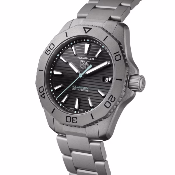 【7A Quality】TAG Heuer Aquaracer Professional 200 Solargraph 40mm Mens Watch Titanium WBP1180.BF0000