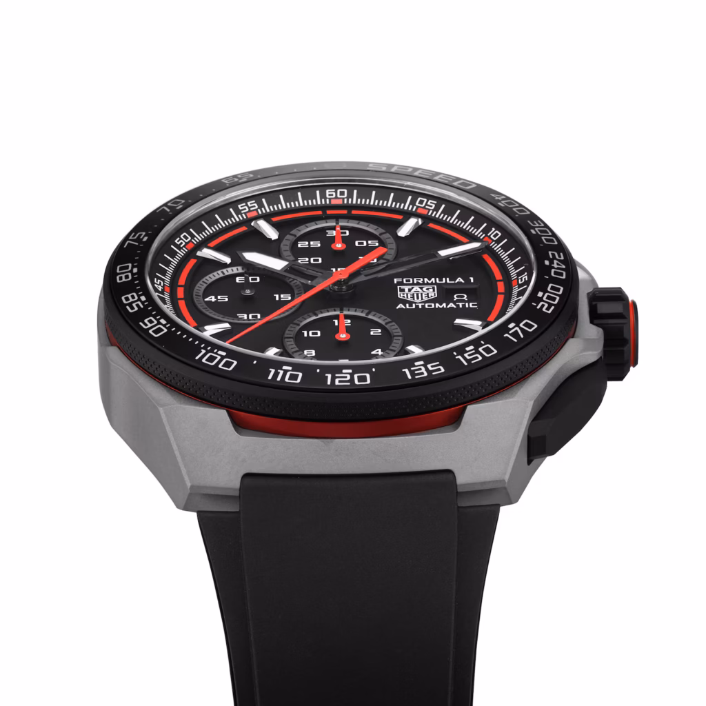 【7A Quality】TAG Heuer Formula 1 Chronograph Automatic 44mm Mens Watch Black CBZ2082.FT8096