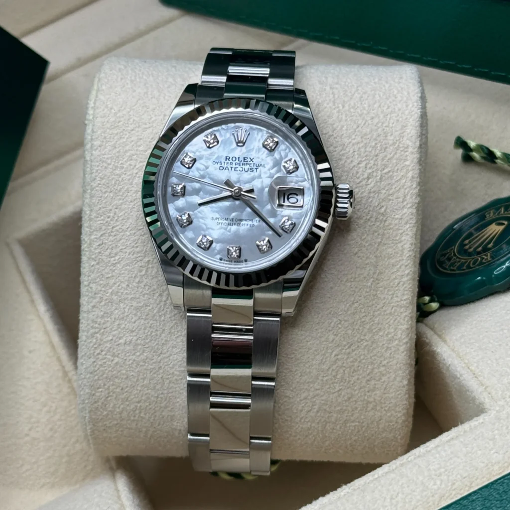 RLX Lady-Datejust 31mm 279174 Mother Of Pearl Diamond Dial Oyster Bracelet