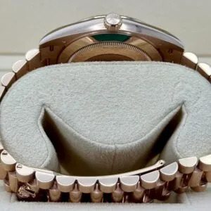 RLX Day-Date "President" 40mm Everose Gold Chocolate Roman Dial - 228235