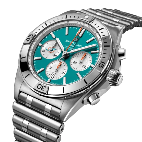 Breitling Chronomat B01 42 NFL Miami Dolphins Edition AB01342B1L2A1