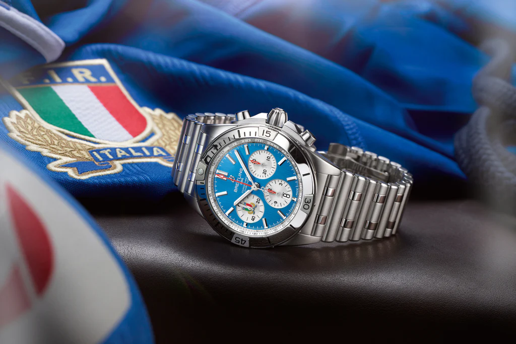 Breitling Chronomat B01 42 Six Nations France AB0134A81C1A1