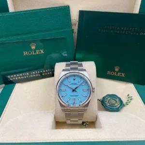 RLX 124300 Oyster Perpetual 41mm Oyster Perpetual Turquoise Index Dial
