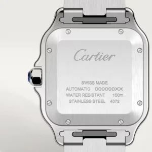 Cartier Santos Large Model Grey WSSA0037 - United Luxury