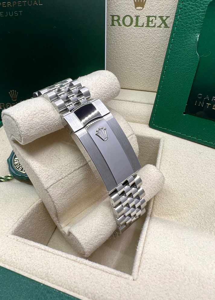 RLX Datejust 36mm 126234 White Roman Dial Oyster Stainless Steel Mens