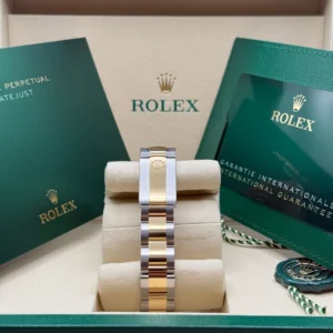 RLX Datejust m278343-0003/0004 Silver Dial Yellow Rolesor Oyster Watch