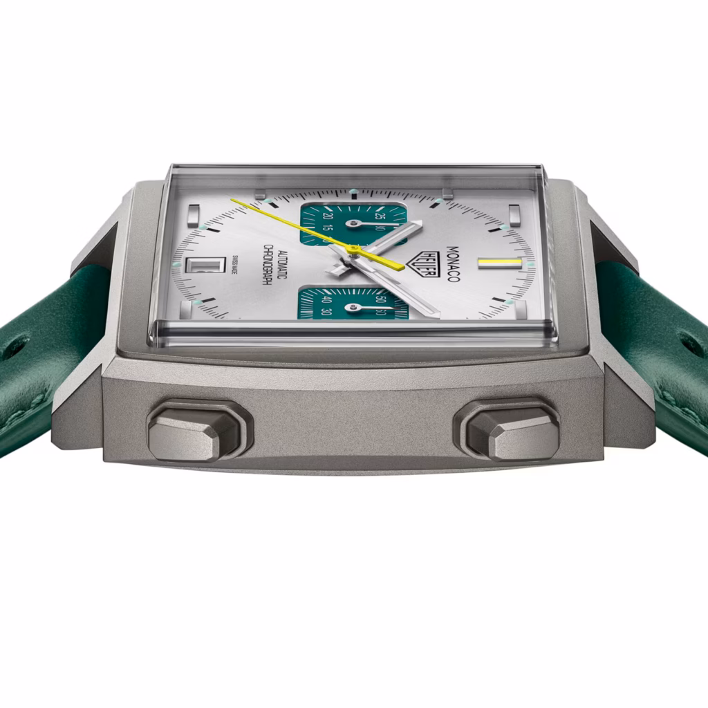【7A Quality】TAG Heuer Monaco Chronograph Racing Green 39mm Mens Watch CAW218E.FC6565