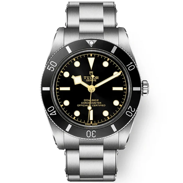 【7A Quality】TUDOR Black Bay 54 37mm Black Dial & Bezel Automatic Bracelet Watch M79000N-0001