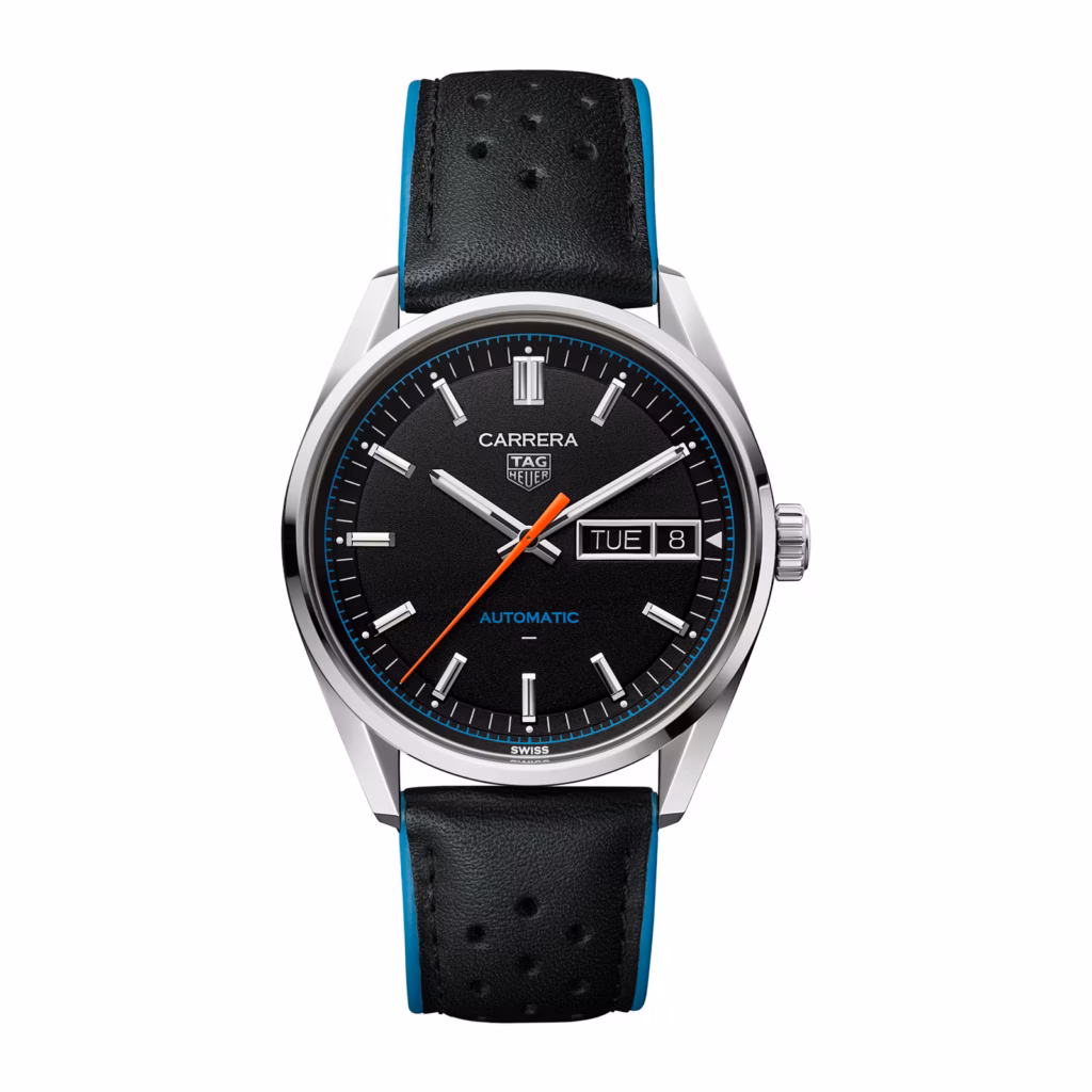 【7A Quality】TAG Heuer Carrera Day-Date 41mm Mens Watch Black WDA2110.FC6614