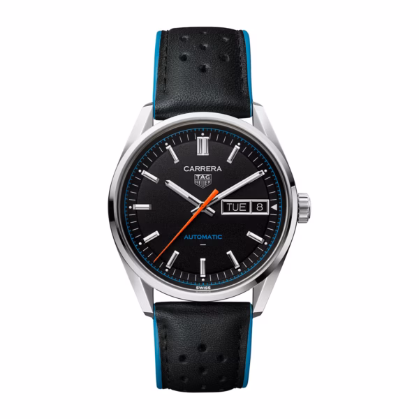 【7A Quality】TAG Heuer Carrera Day-Date 41mm Mens Watch Black WDA2110.FC6614