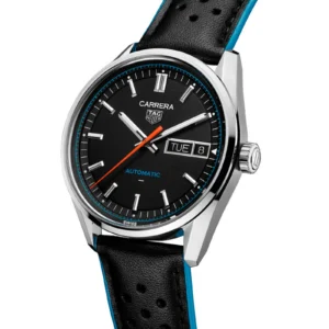【7A Quality】TAG Heuer Carrera Day-Date 41mm Mens Watch Black WDA2110.FC6614