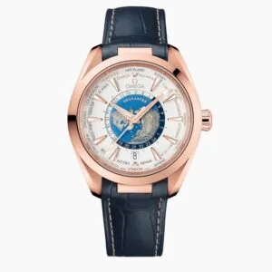 Omega AQUA TERRA 150M CO‐AXIAL MASTER CHRONOMETER GMT WORLDTIMER 43 MM