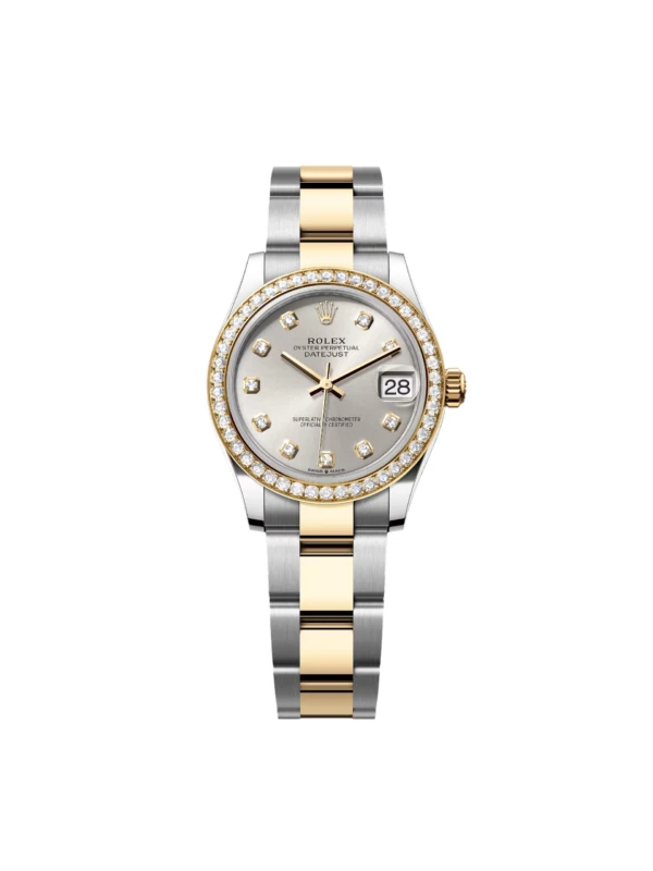RLX Datejust m278383RBR-0019/0020 31mm Silver Dial Oyster Bracelet