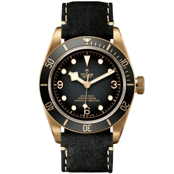 【7A Quality】TUDOR Black Bay Bronze 43mm Slate Grey Dial Men's Automatic Leather Strap Watch M79250BA-0001