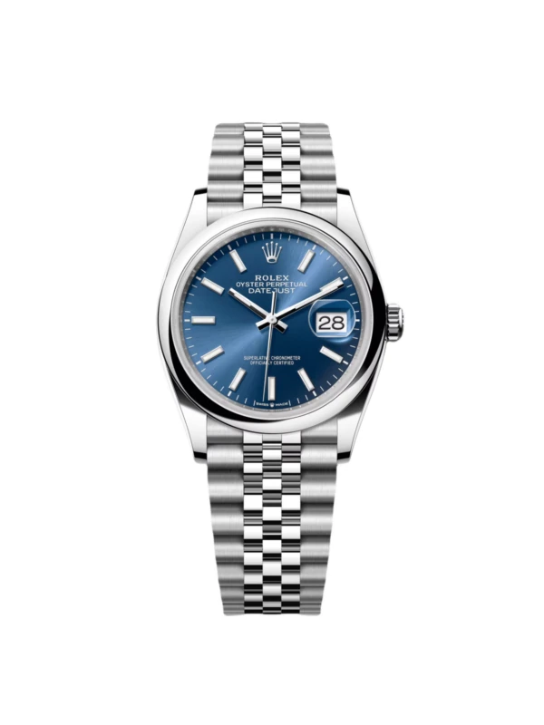 RLX Datejust 36mm 126200 Stainless Steel Blue Dial Oyster Watch