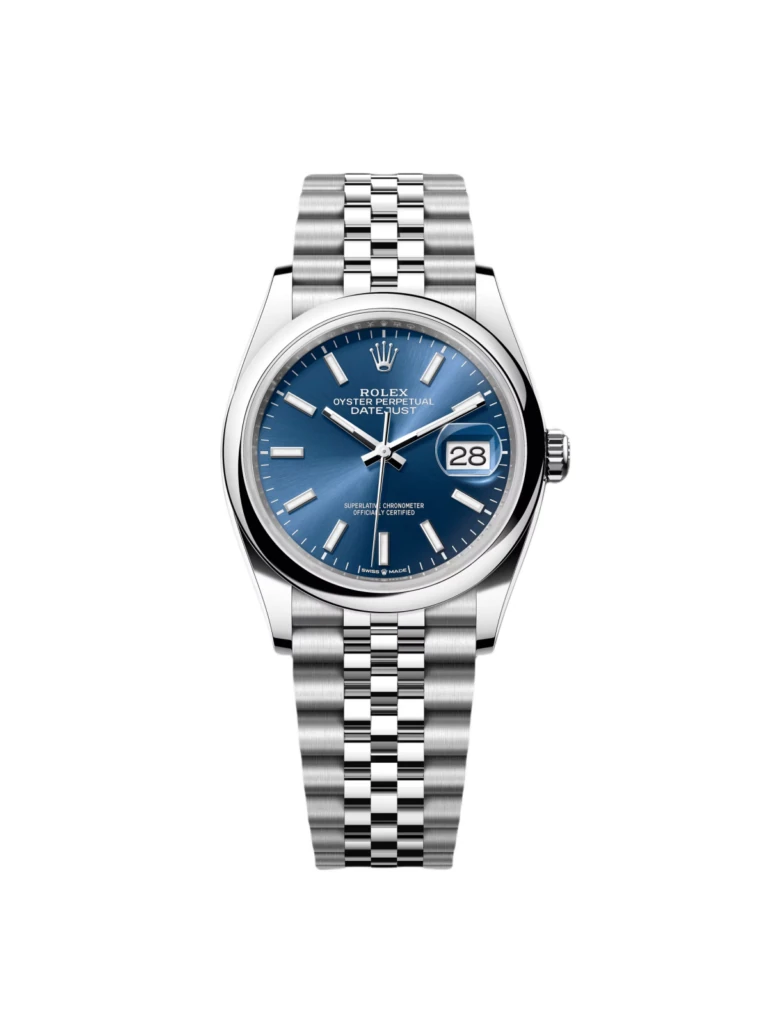 RLX Datejust 36mm 126200 Stainless Steel Blue Dial Oyster Watch