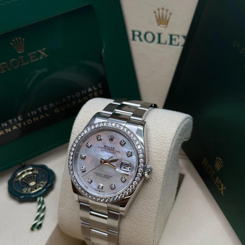 RLX Datejust 36mm 126284 Mother-of-Pearl Dial Oyster Bracelet