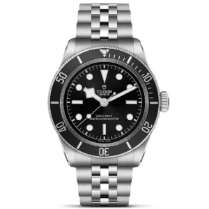 【7A Quality】TUDOR Black Bay 41mm Black Dial & Bezel Men's Five-Link Bracelet Watch M7941A1A0NU-0003