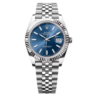 RLX Datejust 41mm 126334 Blue Index Oyster Stainless Steel Men’s Watch