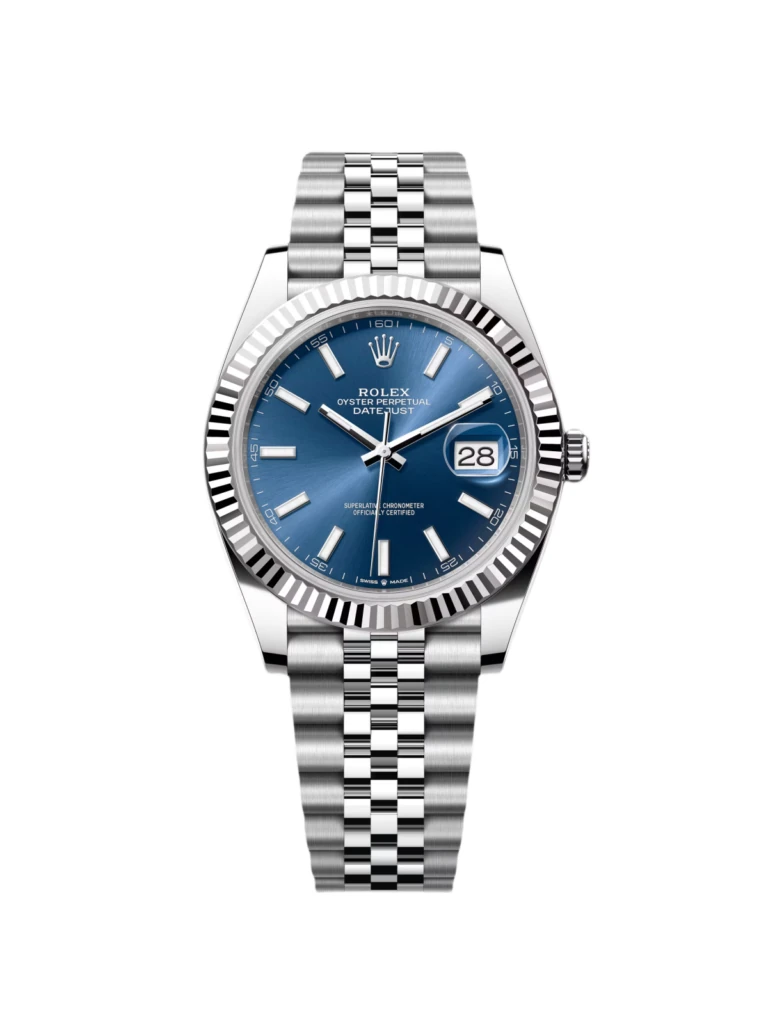 RLX Datejust 41mm 126334 Blue Index Oyster Stainless Steel Men’s Watch