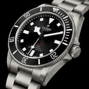【7A Quality】TUDOR Pelagos 39mm Black Sunray Dial & Ceramic Bezel Titanium Automatic Watch M25407N-0001