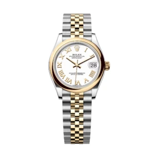 RLX Datejust m278243-0001/0002 31mm White Dial Yellow Rolesor Oyster Watch