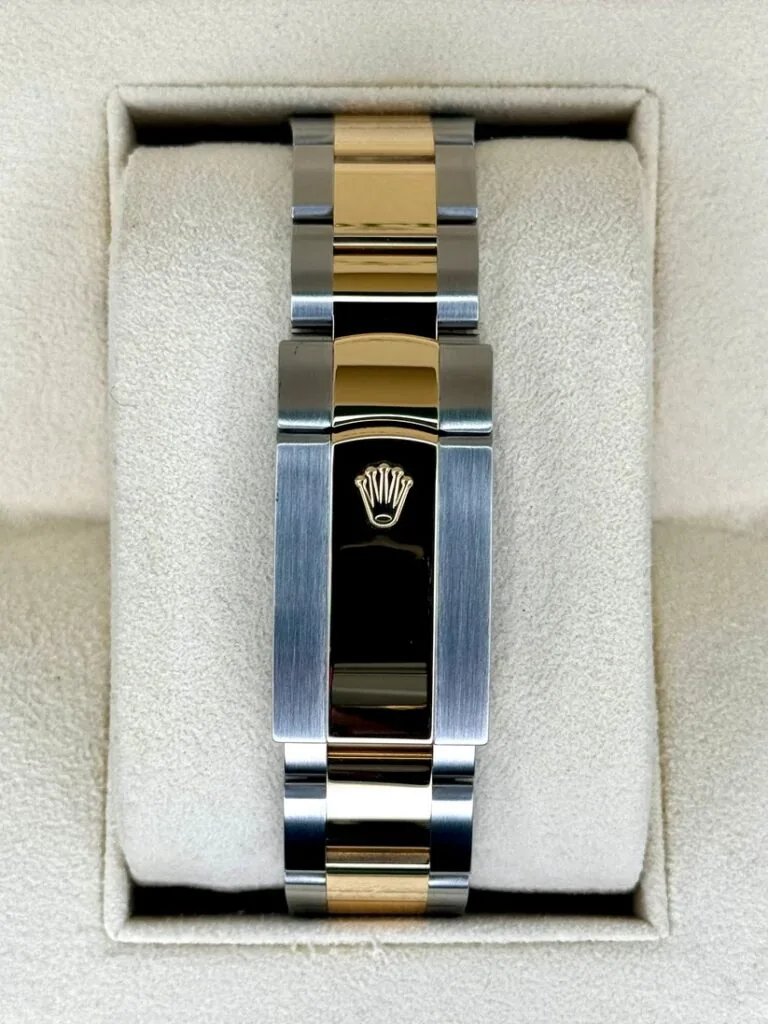 RLX Sky-Dweller 42mm 336933-0001/0002 Two-Tone Yellow Gold Champagne Dial Oyster