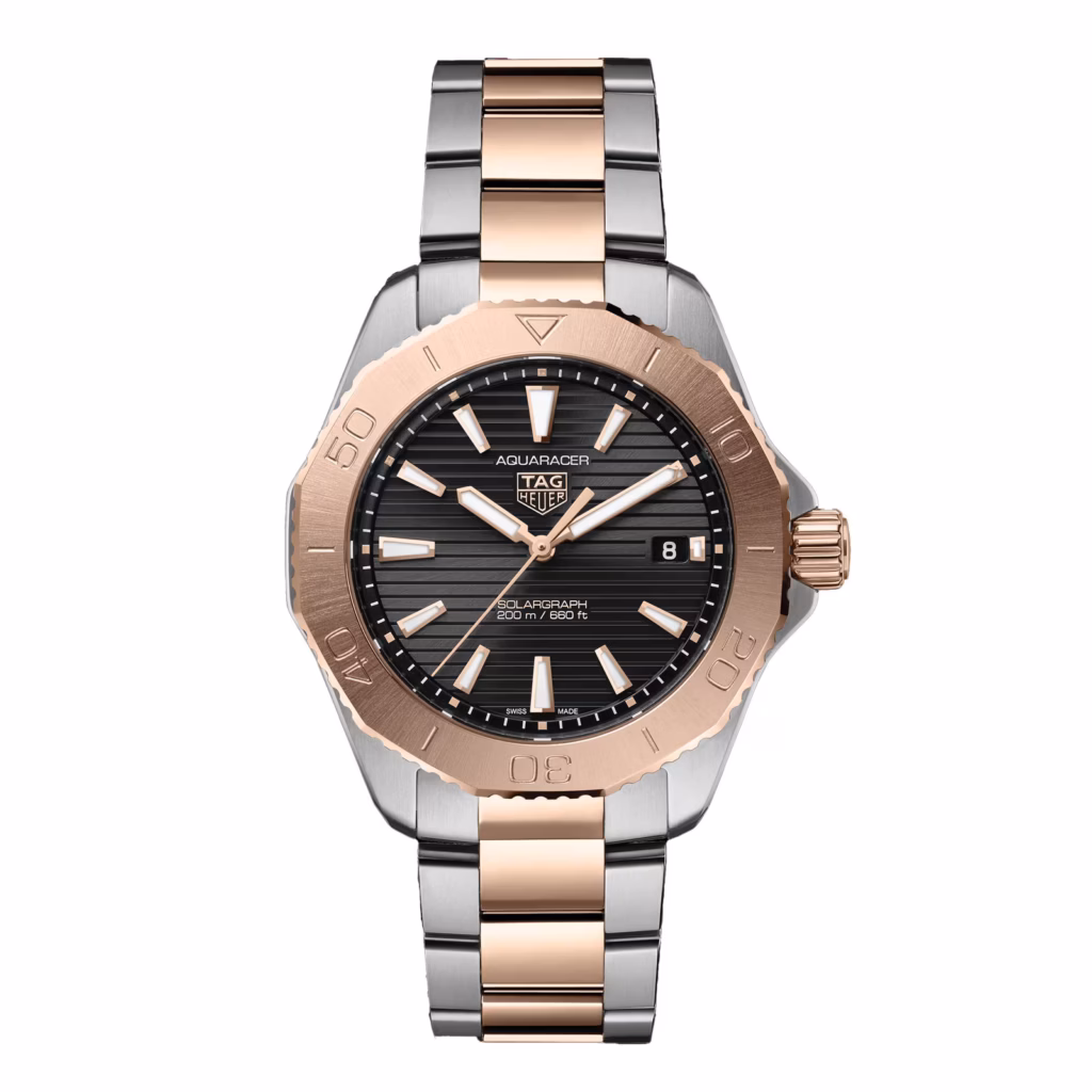 【7A Quality】TAG Heuer Aquaracer Professional 200 Solargraph 40mm Mens Watch WBP1121.BB0003