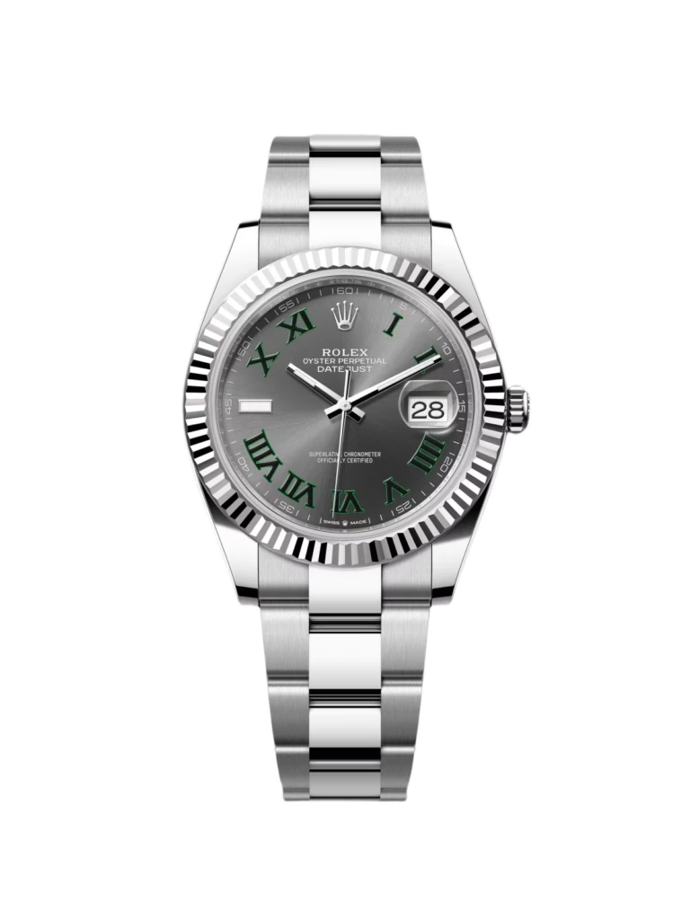 RLX Datejust 41mm 126334 Slate Roman Jubilee Stainless Steel Mens Watch