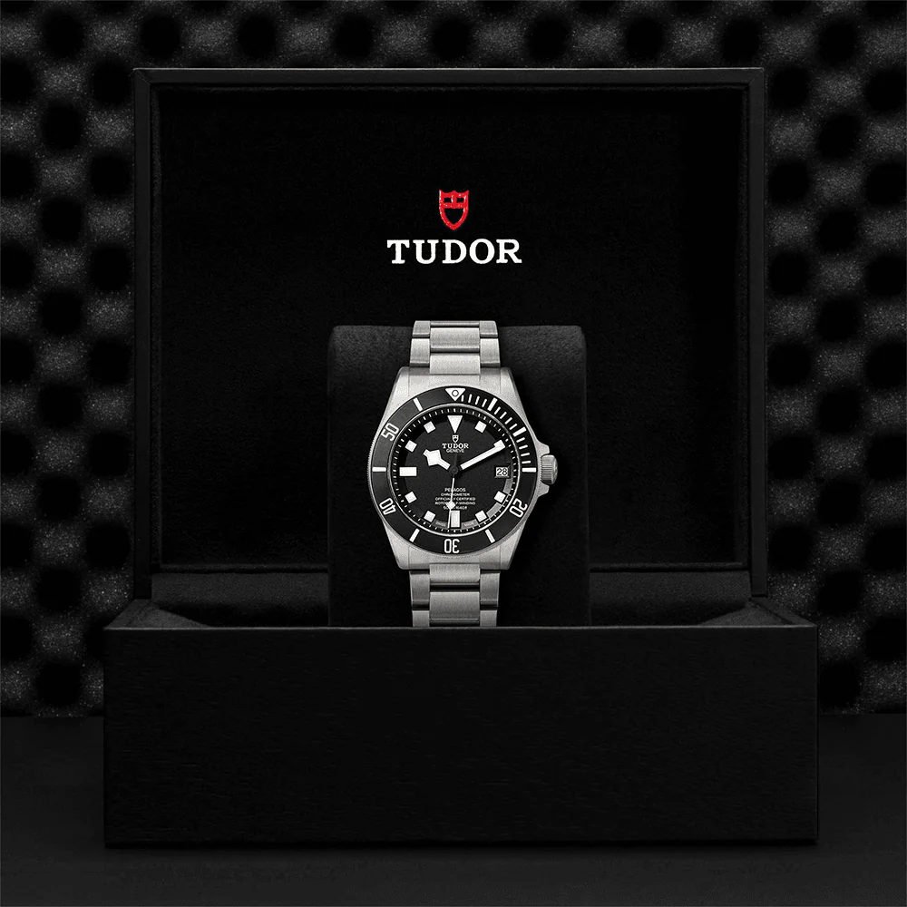【7A Quality】TUDOR Pelagos 42mm Black Dial & Ceramic Bezel Men's Titanium Automatic Watch M25600TN-0001