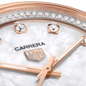【7A Quality】TAG Heuer Carrera Date 36mm Ladies Watch Mother Of Pearl Diamond WBN2351.BD0000