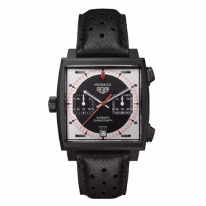 【7A Quality】TAG Heuer Monaco Chronograph Stopwatch 39mm Limited Edition Mens Watch Black CAW218F.FC6356