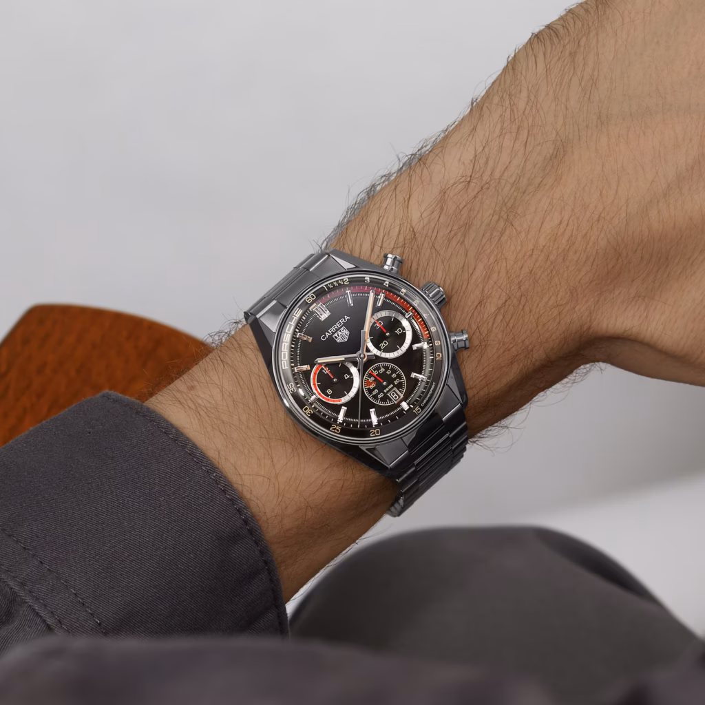 【7A Quality】TAG Heuer Carrera Chronosprint X Porsche Rallye 42mm Mens Watch CBS2015.EB0381