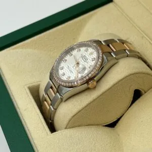 RLX Datejust 36mm 126281 Silver Palm Index Dial Jubilee Bracelet