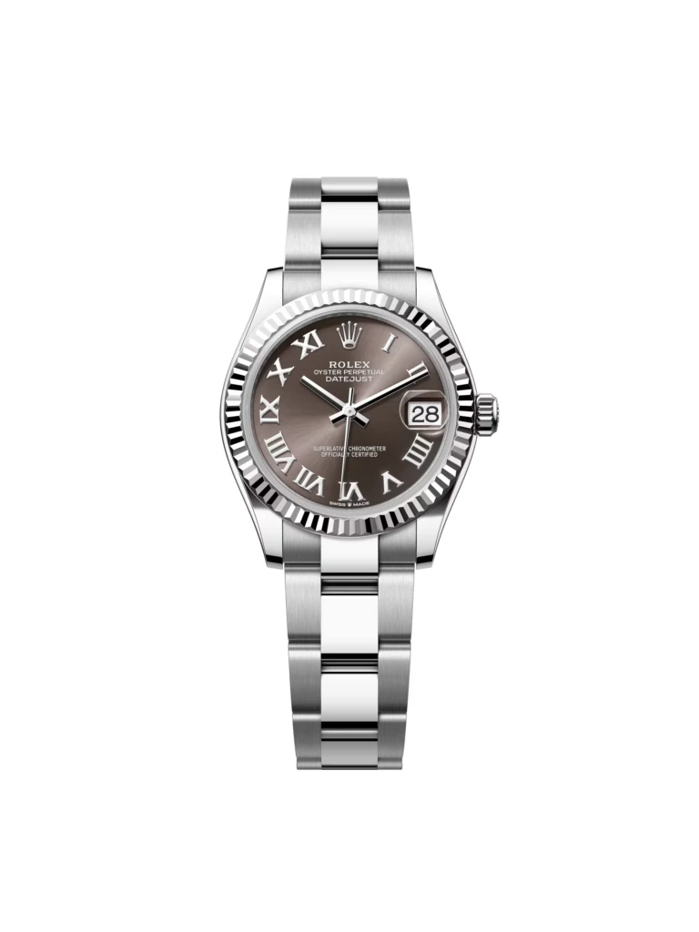 RLX Datejust m278274-0021/0022 Dark Grey Roman 31mm Dial Oyster Watch