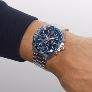 【7A Quality】TAG Heuer Formula 1 Chronograph 44mm Mens Watch Blue CAZ201G.BA0876