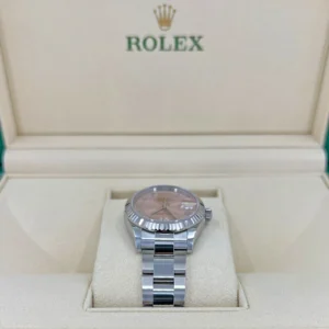 RLX Datejust m278274-0023/0024 Pink 31mm Dial Oyster Watch