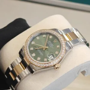 RLX Datejust m278383RBR-0029/0030 31mm Olive Green Dial Oyster Bracelet