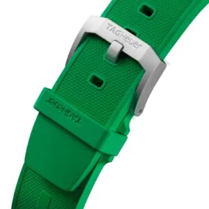 【7A Quality】TAG Heuer Formula 1 Quartz Chronograph 200M 43mm Mens Watch Green Rubber CAZ101AP.FT8056