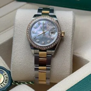 RLX Lady-Datejust 31mm 279383RBR Mother-of-Pearl Dial Yellow Rolesor Oyster Bracelet