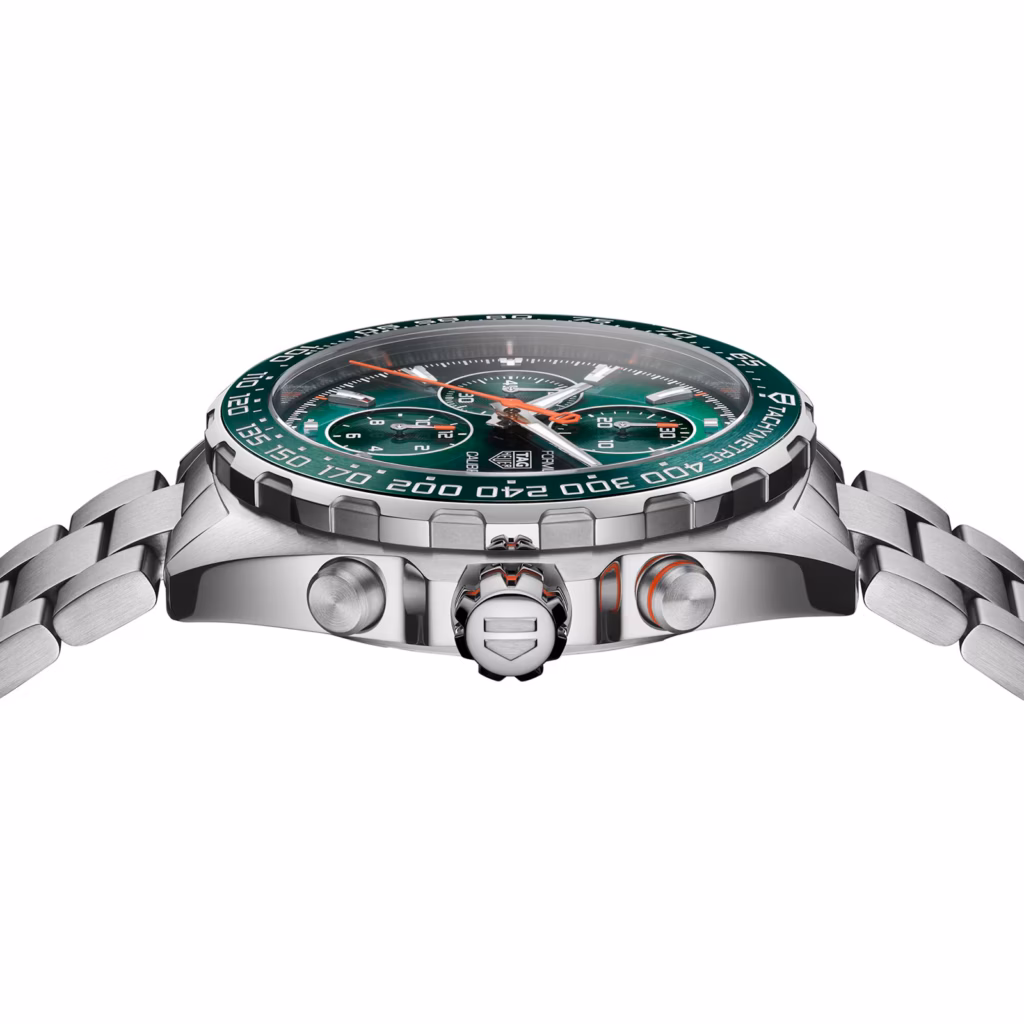 【7A Quality】TAG Heuer Formula 1 Chronograph 44mm Mens Watch Green CAZ201H.BA0876