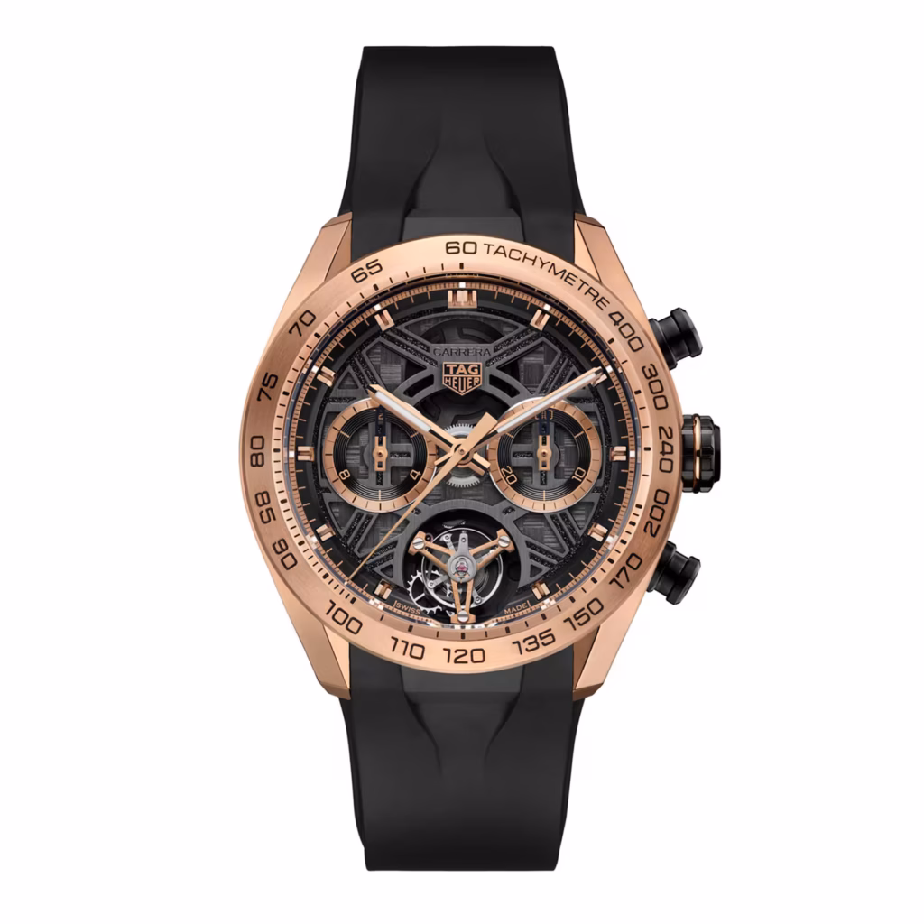 【7A Quality】TAG Heuer Carerra Chronograph Tourbillon Extreme Sport 44mm Mens Watch Grey CBU5050.FT6273